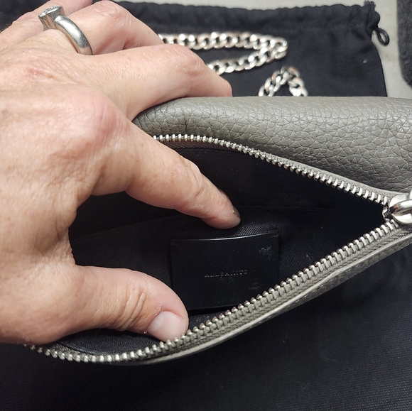 All Saints Leather FETCH Crossbody Bag - Picture 8 of 10